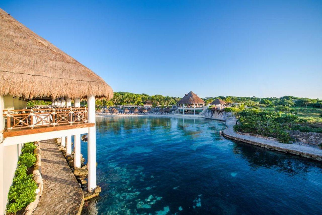 Occidental At Xcaret Destination Hotel Playa del Carmen Bagian luar foto Xel-Há lagoon