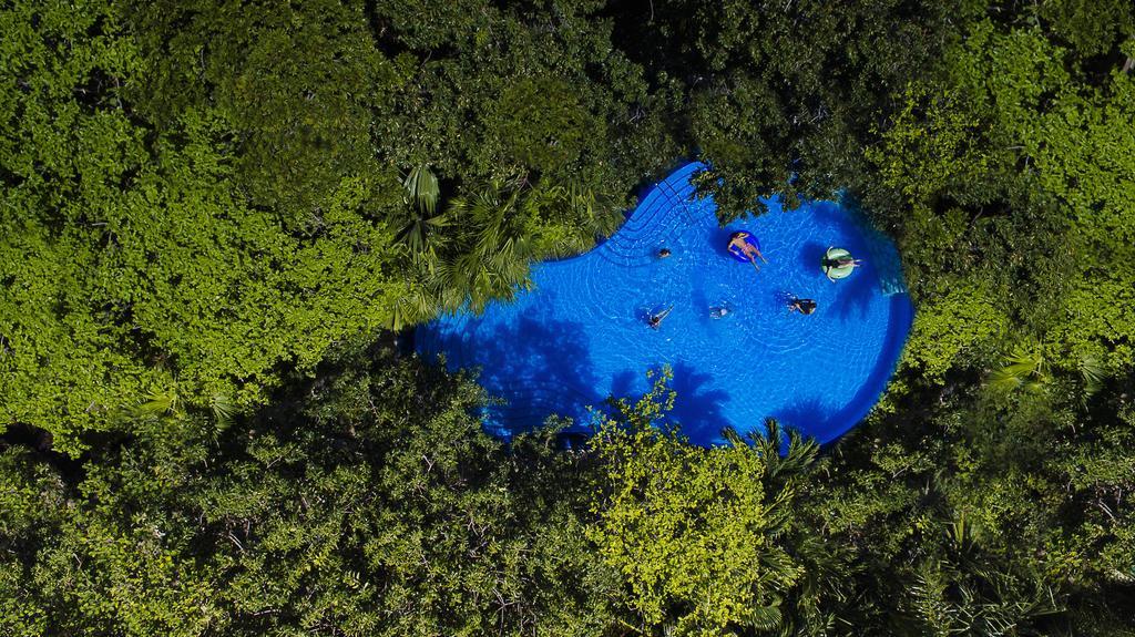 Occidental At Xcaret Destination Hotel Playa del Carmen Bagian luar foto The Blue Lake