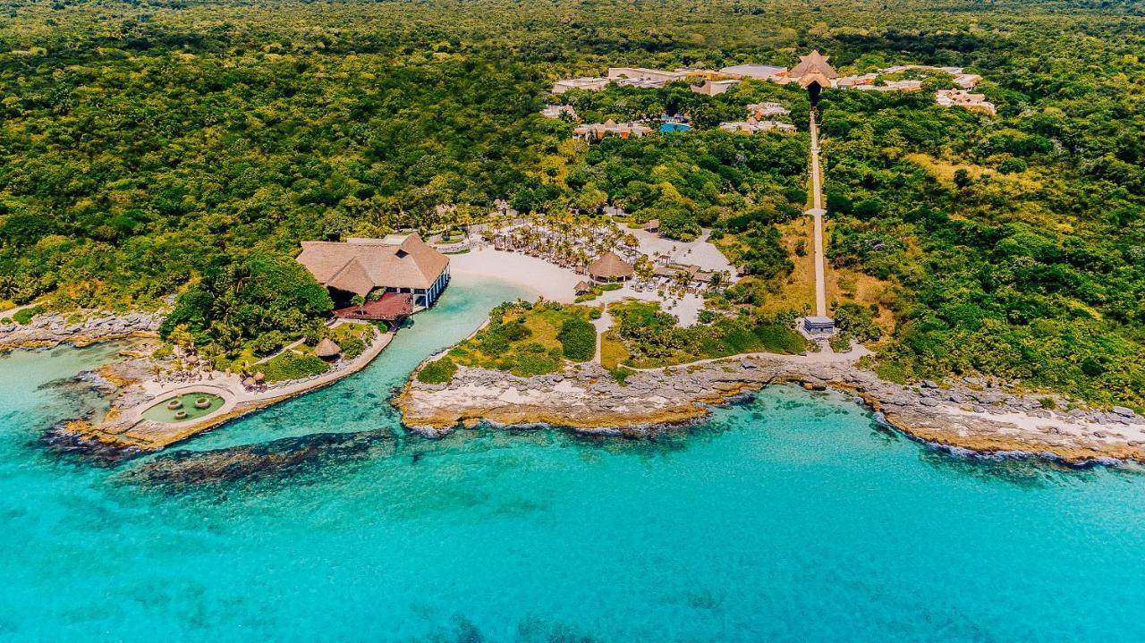 Occidental At Xcaret Destination Hotel Playa del Carmen Bagian luar foto Aerial view of the resort